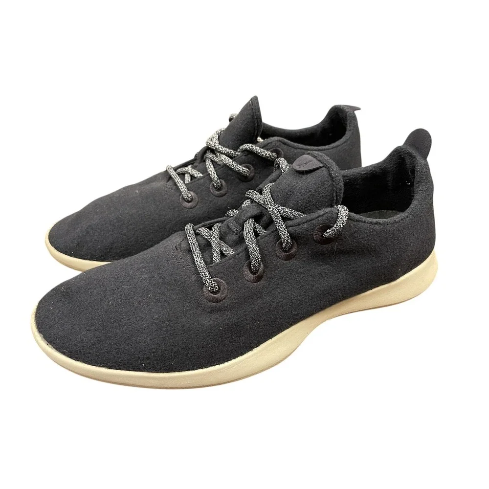 Allbirds Wool‎ Runner Men Size 14 Charcoal Grey Sustainable Merino Sneakers